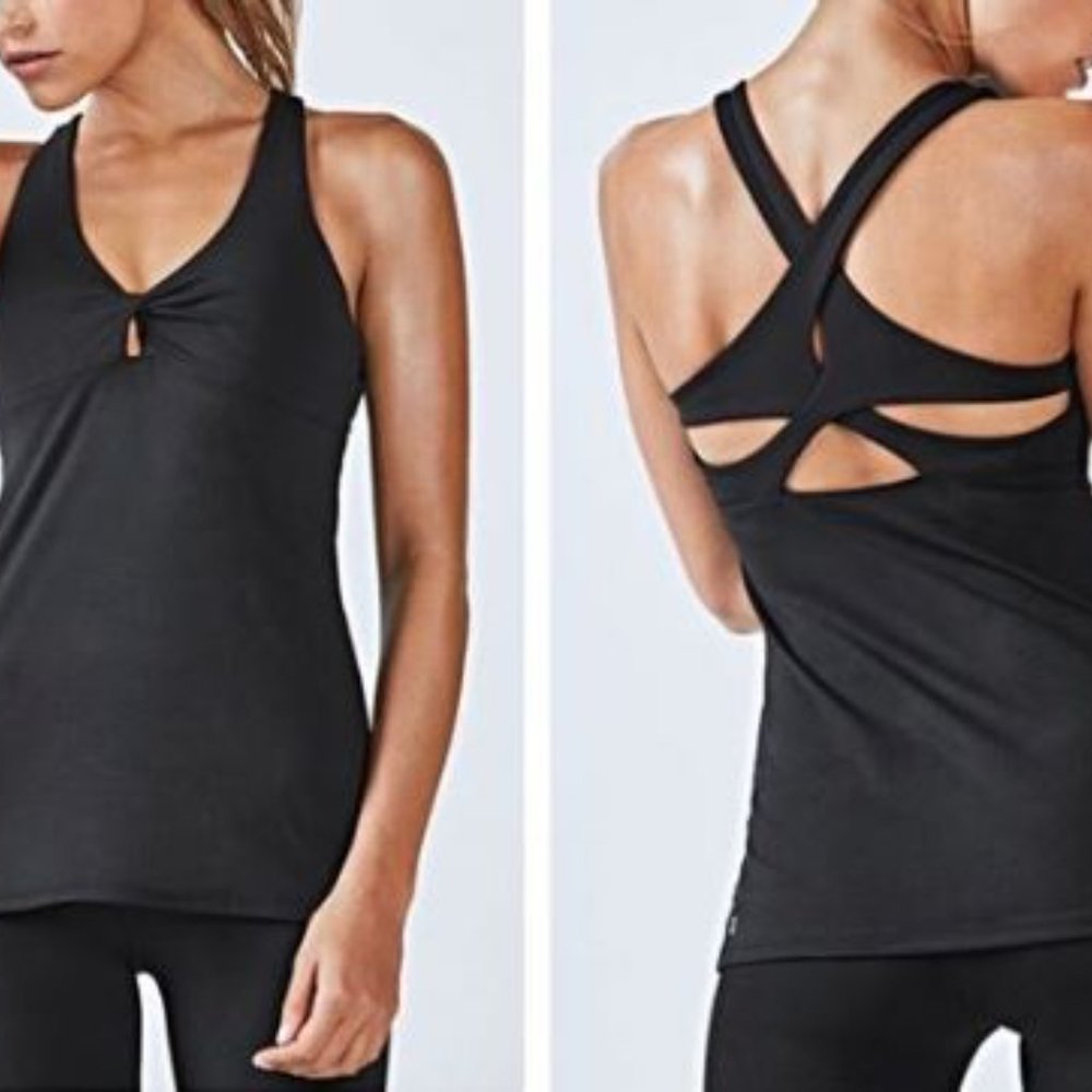 NWT FABLETICS Ellie Tank Breathing Spaces S